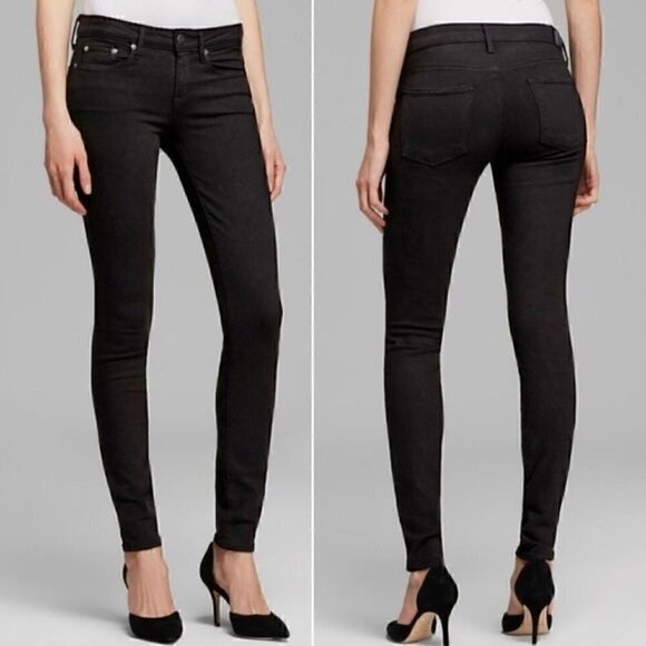 Vince Denim - Vince Riley Legging jeans in Overdyed Black